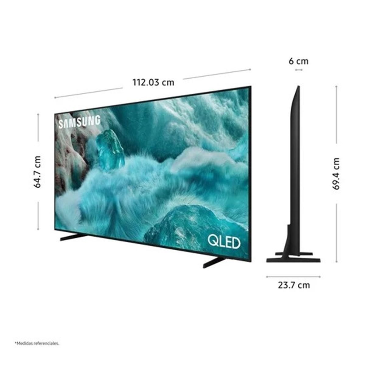 SAMSUNG - TELEVISOR SAMSUNG 50” QLED 4K UHD SMART TV QN50Q7FAAGXPE
