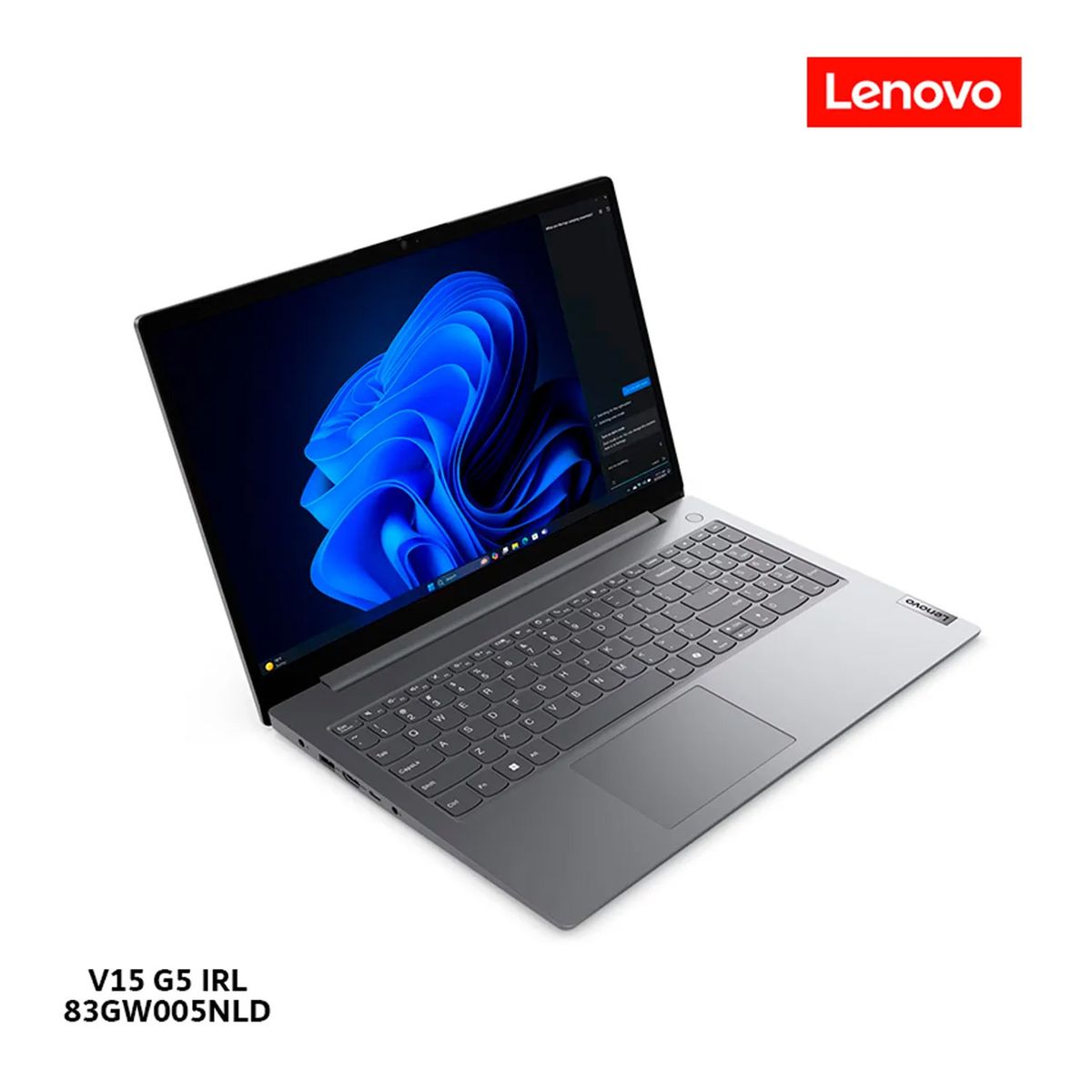 LENOVO - Laptop Lenovo V15 G5 IRL Intel Core i3-1315U 8Gb Ram 256Gb SSD 156 FHD - 83GW005NLD