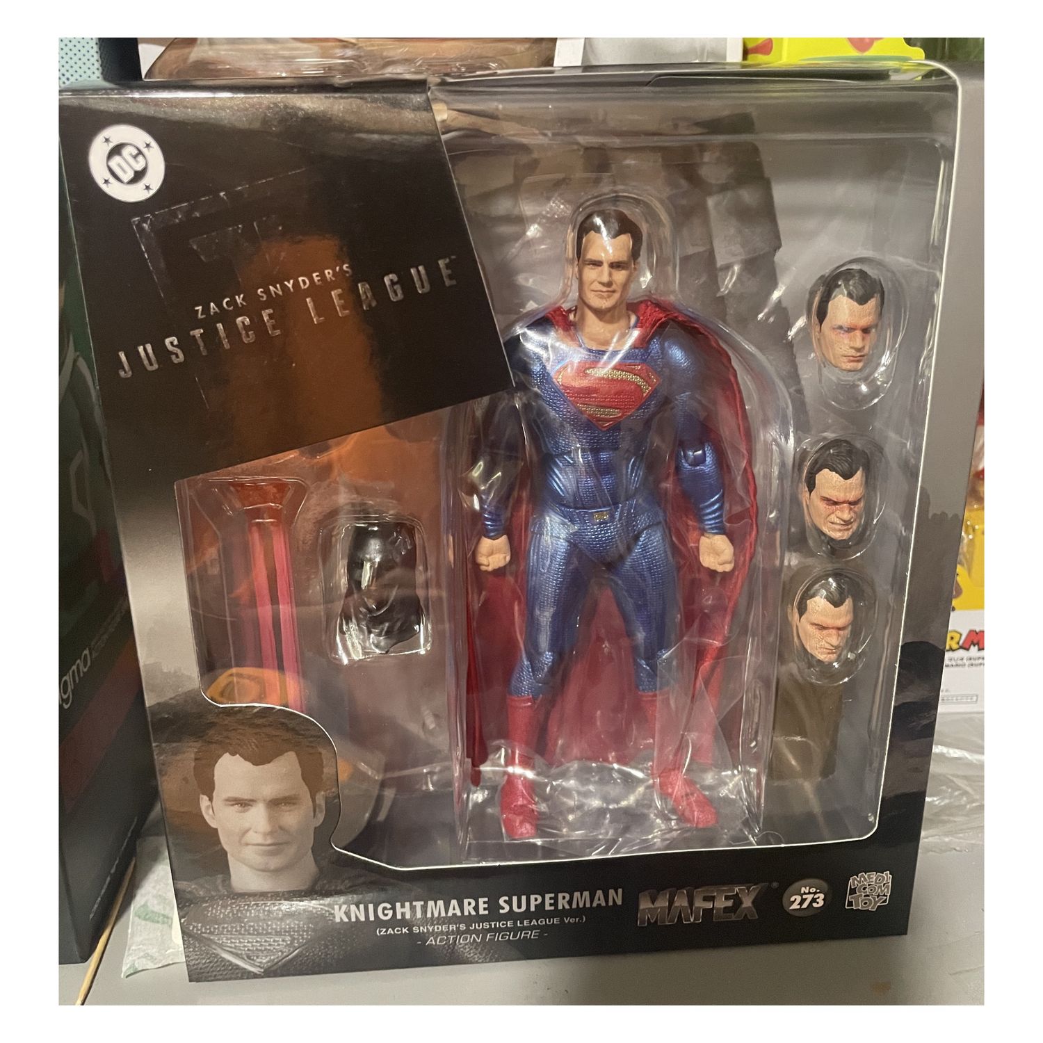Zack Snyder Justice League MAFEX 273 Knightmare Superman DC COMICS