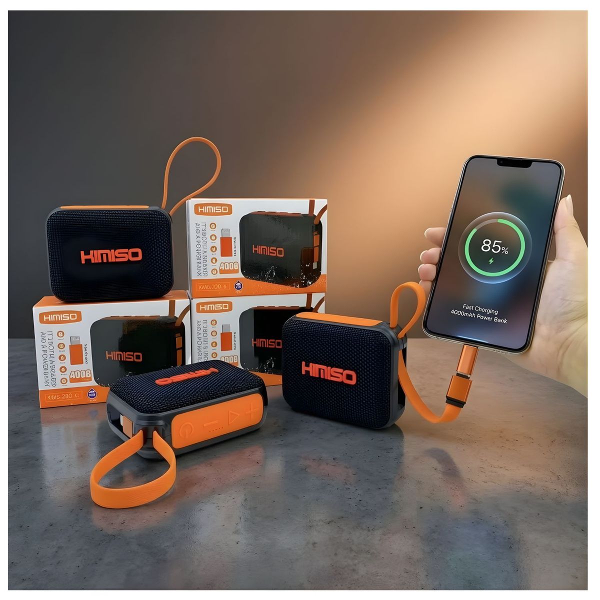 KMS - PARLANTE KIMISO INALAMBRICO INTELIGENTE CON BATERIA PORTATIL