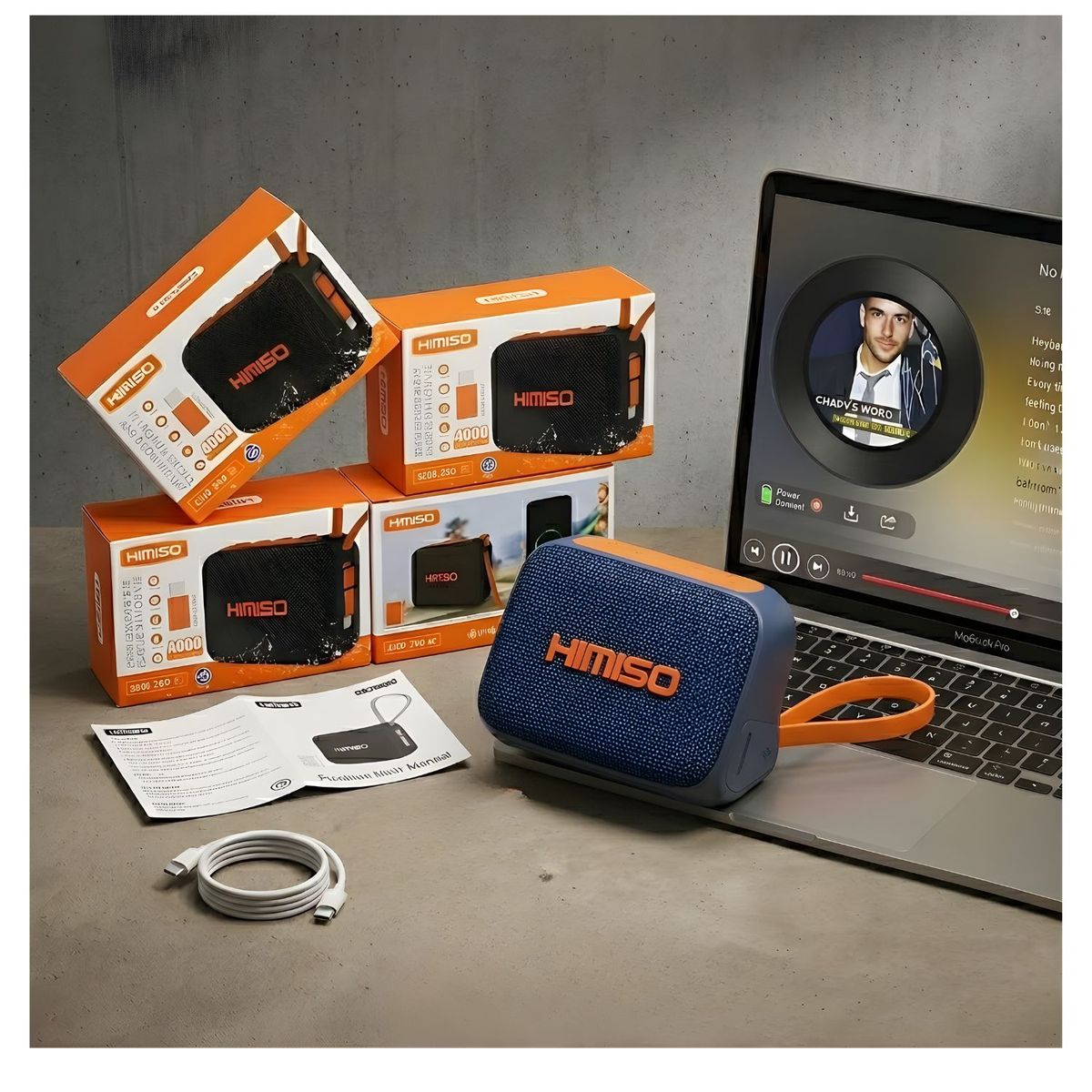 KMS - PARLANTE KIMISO INALAMBRICO INTELIGENTE CON BATERIA PORTATIL