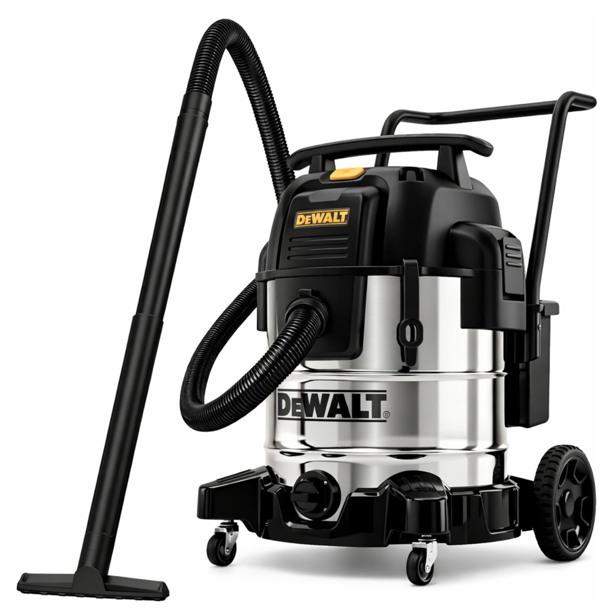 DEWALT - Aspiradora y sopladora de polvo y liquido 50 litros 1300W acero inoxidable DEWALT