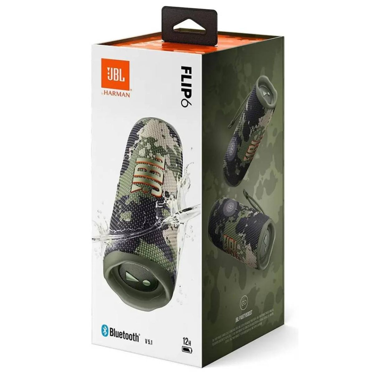 JBL - Parlante Waterproof  Jbl Flip 6 Camuflado