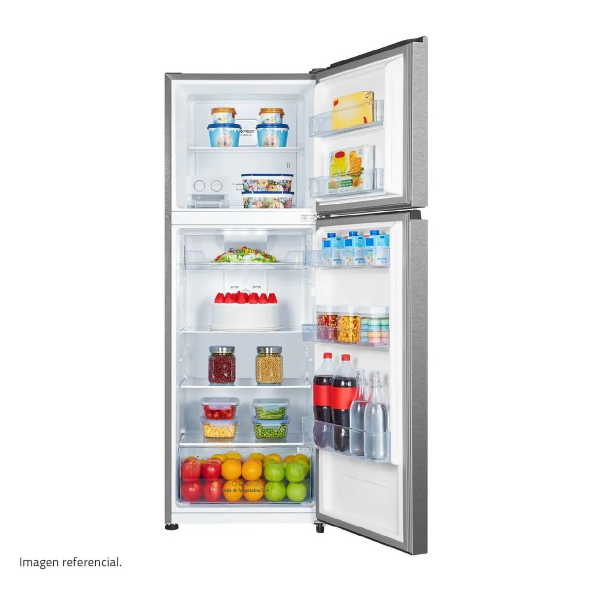 INDURAMA - REFRIGERADORA INDURAMA 324L TOP MOUNT NO FROST RI-439I CROMA