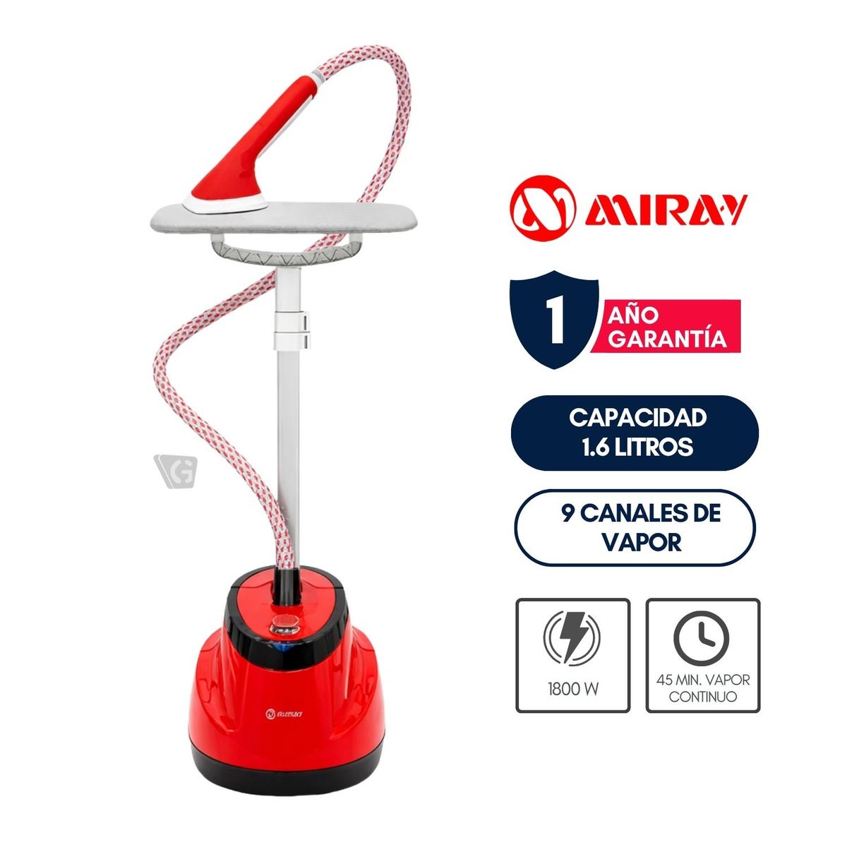 MIRAY - Vaporizador de Prendas Miray VPM-10