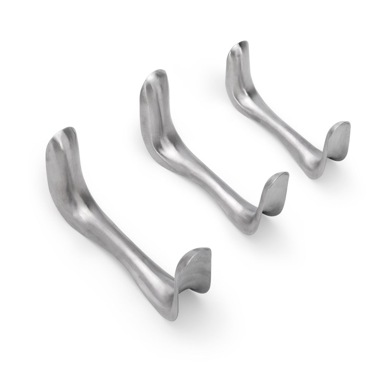 GENERICO - Set de Separadores Vaginales SIMS de Doble Extremo 3 PZS