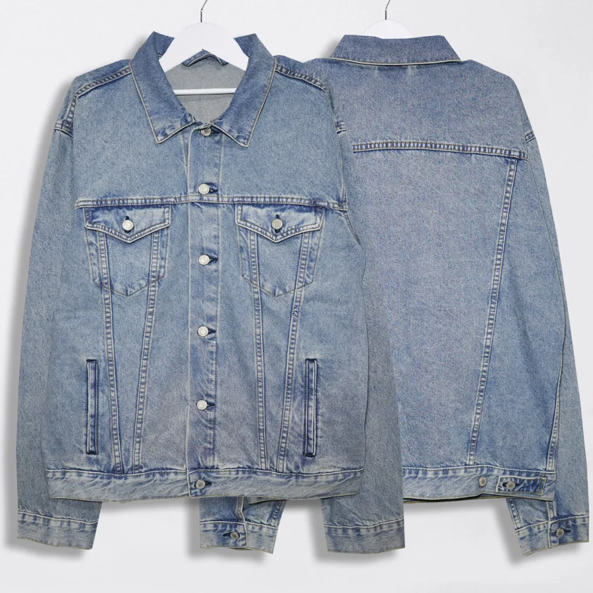 GENERICO - Casaca Denim Jean Hombre