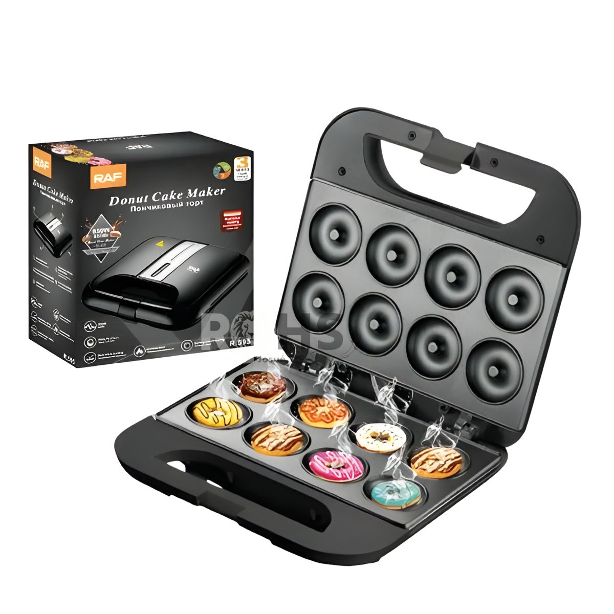 OEM - Máquina Para Donas RAF 850W Antiadherente Eléctrica
