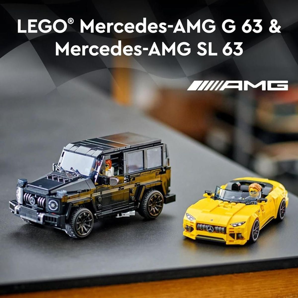 LEGO - LEGO SPEED CHAMPIONS MERCEDES-AMG G 63 Y SL 63 F1