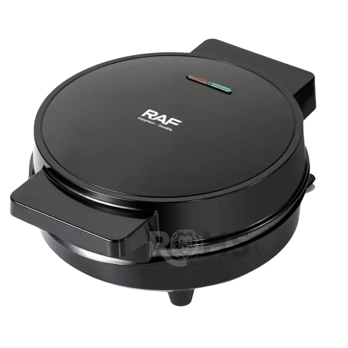 OEM - Wafflera Eléctrica RAF 1000W Antiadherente Con Placa De 4 Secciones