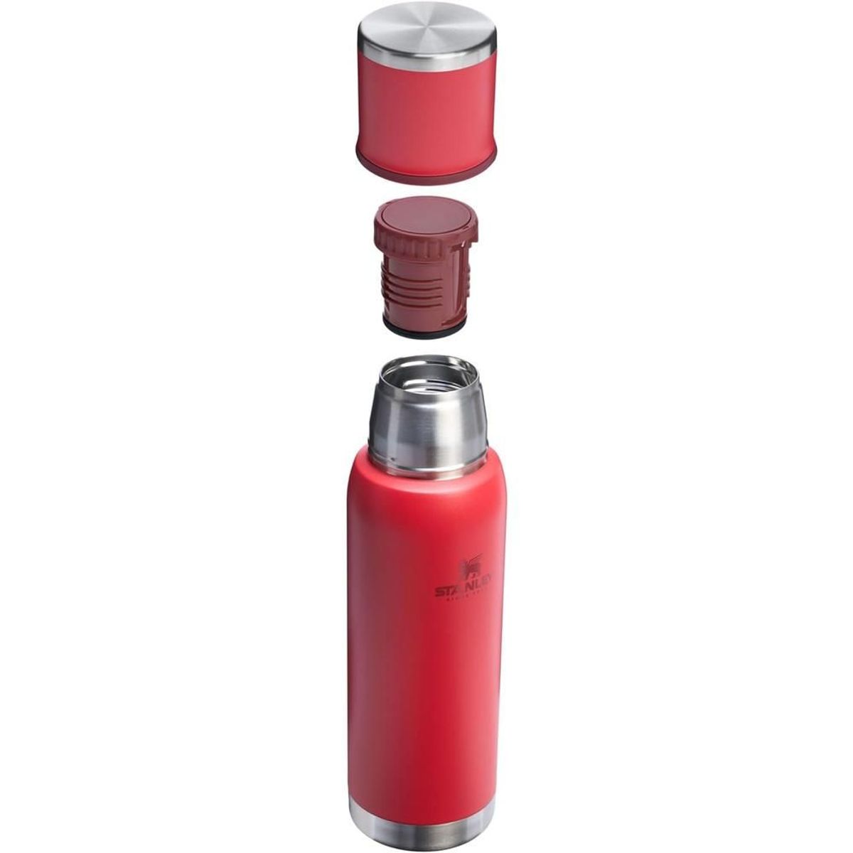 STANLEY ADVENTURE TO GO VASO DE VIAJE AISLADO 32.5 OZ  960 ML - CHILI RED, marca STANLEY - Foto 2