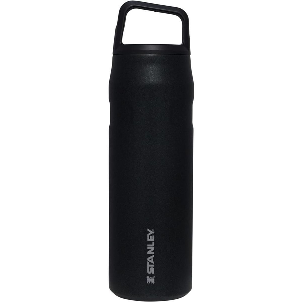 STANLEY - STANLEY ICEFLOW CAP CARRY BOTELLA 24 OZ  710 ML - BLACK GLOSS