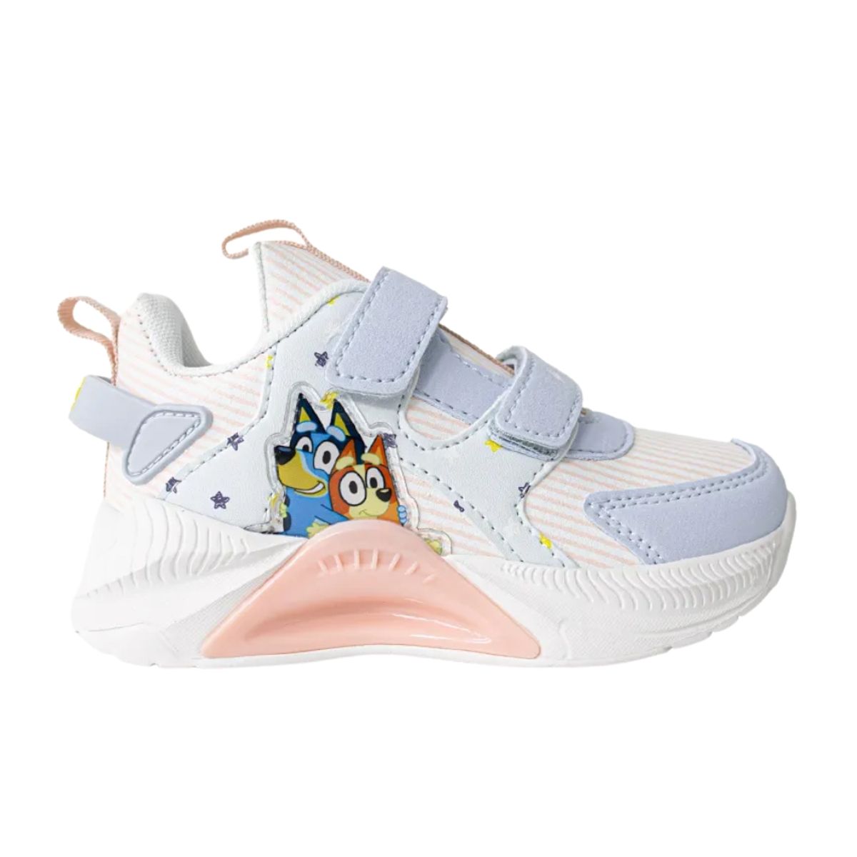 BLUEY - Zapatillas Casual Niña Bluey Bingo Blanco Rosa