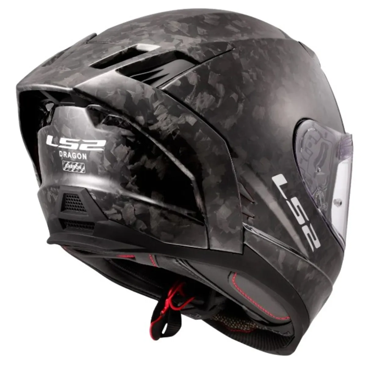 CASCO MOTO LS2 DRAGON FF807 FORGED CARBON, marca LS2 - Foto 2