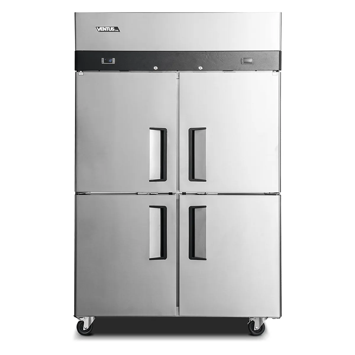 VENTUS - Refrigerador/Freezer 4 puertas Acero Inoxidable Mixto
