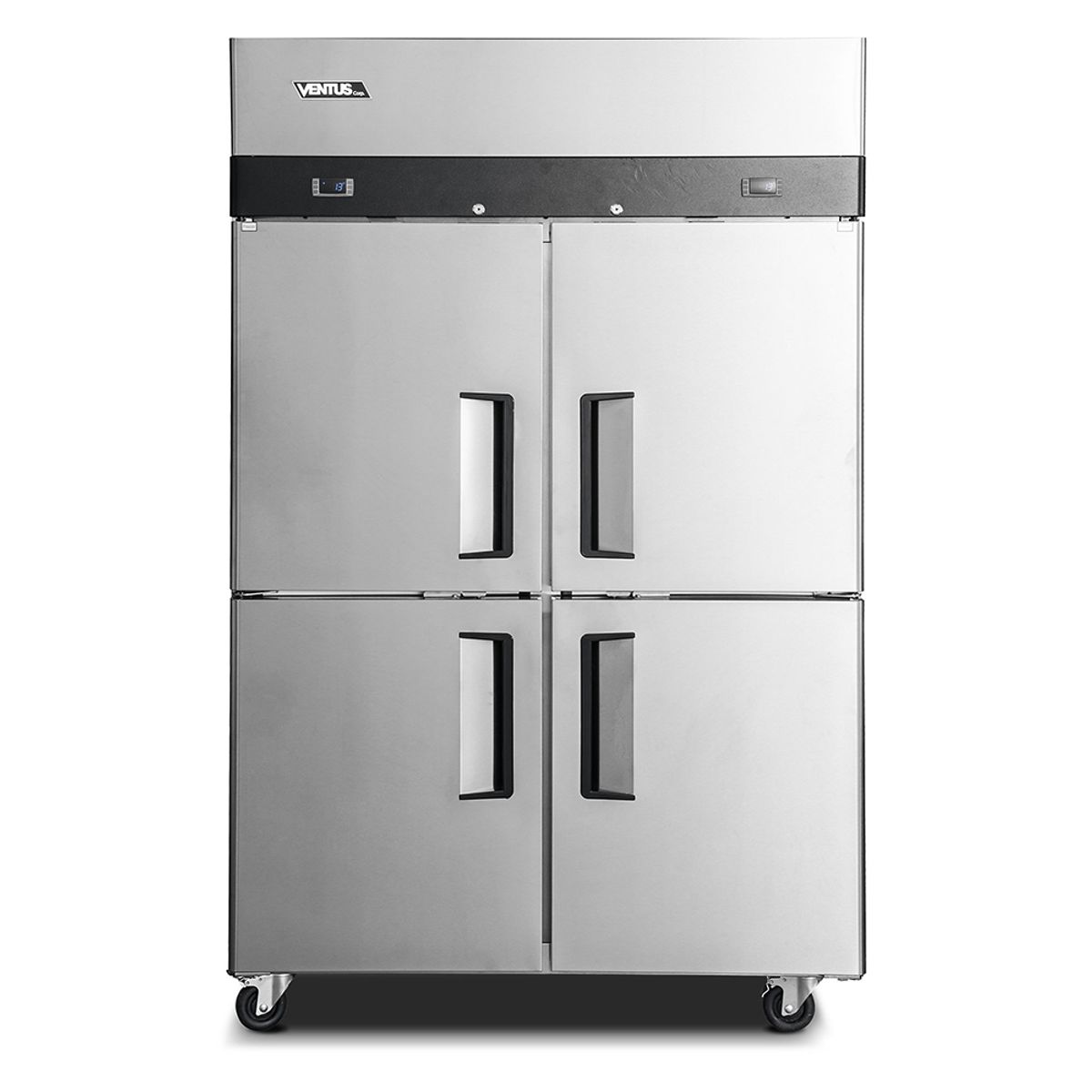 VENTUS - Refrigerador/Freezer 4 puertas Acero Inoxidable Mixto
