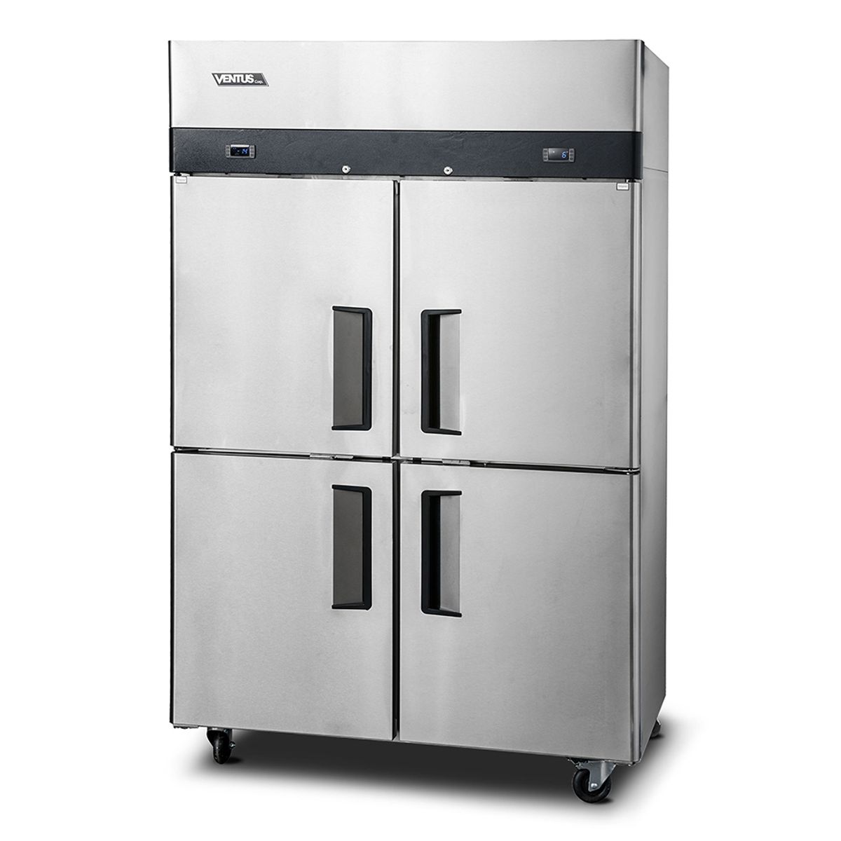VENTUS - Refrigerador/Freezer 4 puertas Acero Inoxidable Mixto