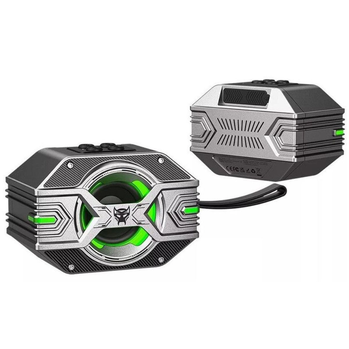 HOCO - HOCO Parlante Bluetooth Portátil Optimus Prime 5W IPX4 Gris - TF-Y03