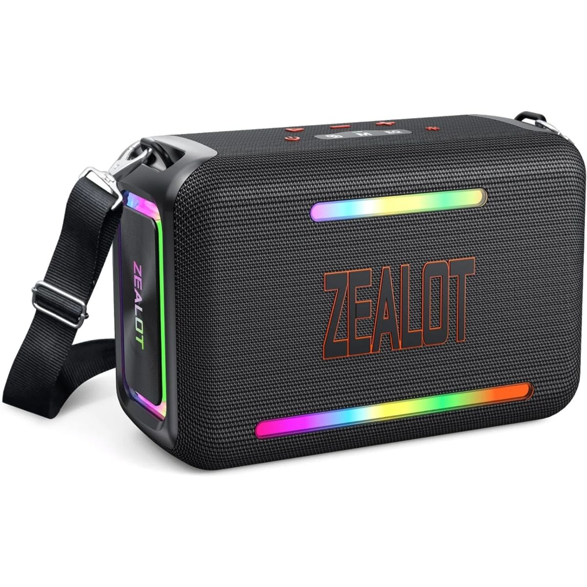 ZEALOT - PARLANTE ZEALOT S95 NEGRO - 120W Y 36HRS