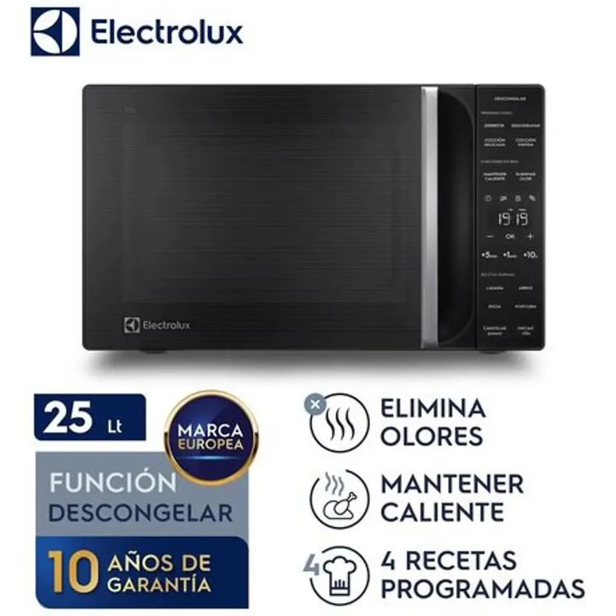 ELECTROLUX - Microondas Freestanding Eléctrico Electrolux 25LT EMDY25S2MXB