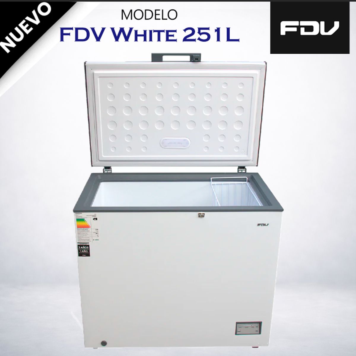 FDV - Congeladora FDV White 251L