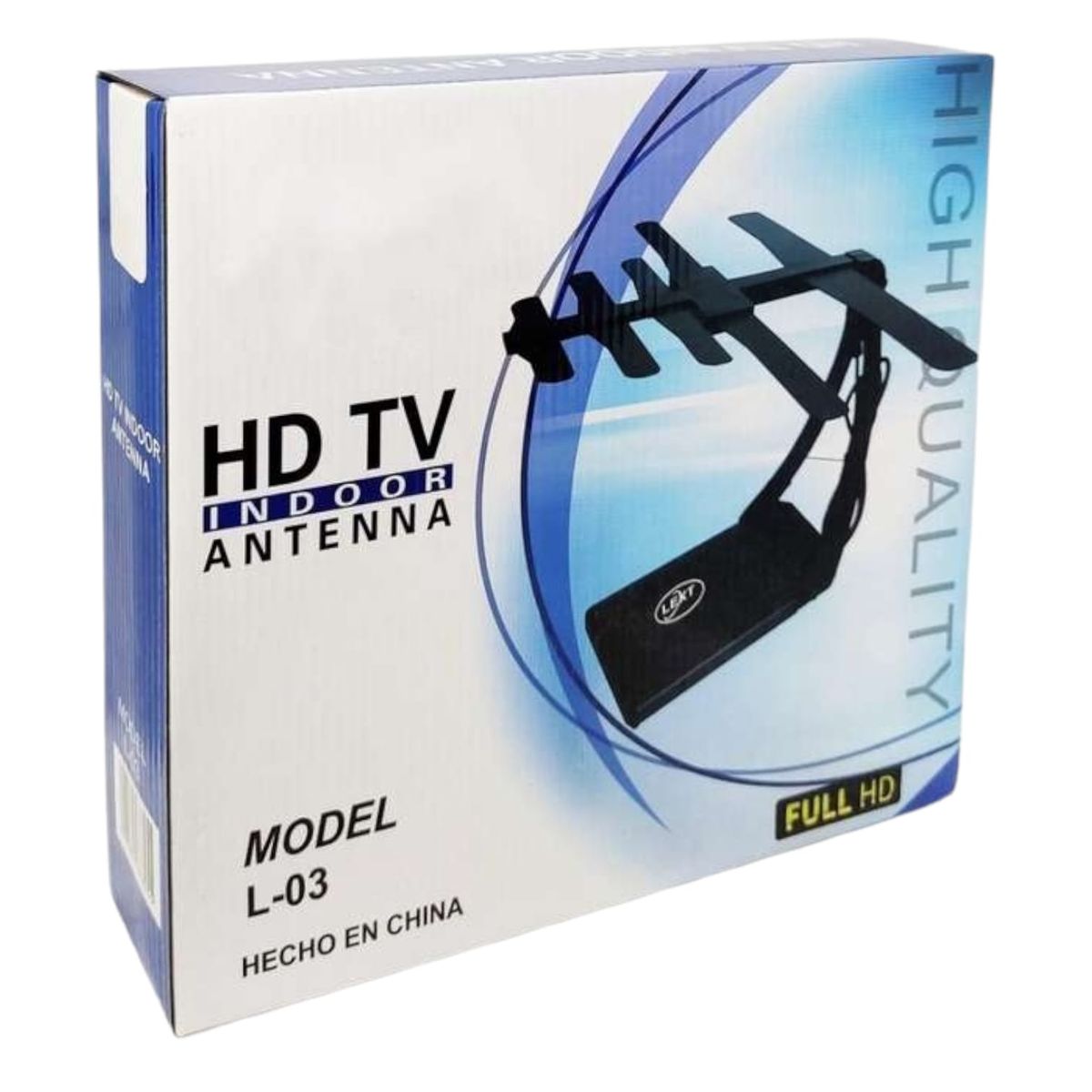 OEM - Antena HDTV para Televisión Digital Terrestre VHFUHF - Mejor Imagen y Sonido sin Cables