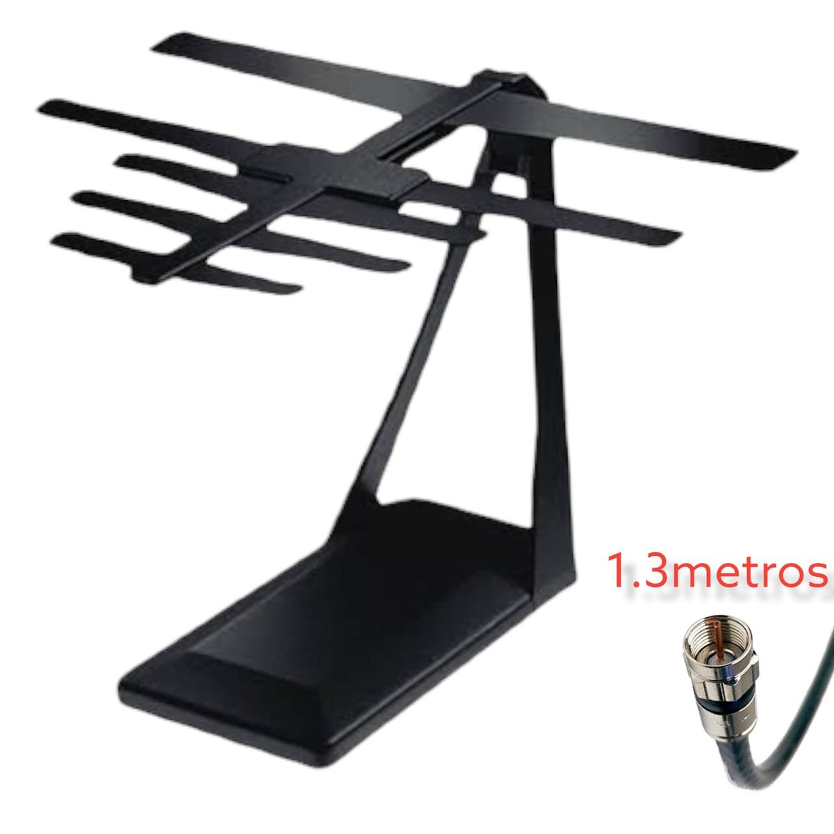 OEM - Antena de Aire Digital TDT Potente - Olvídate del Cable y Mira Canales HD Gratis