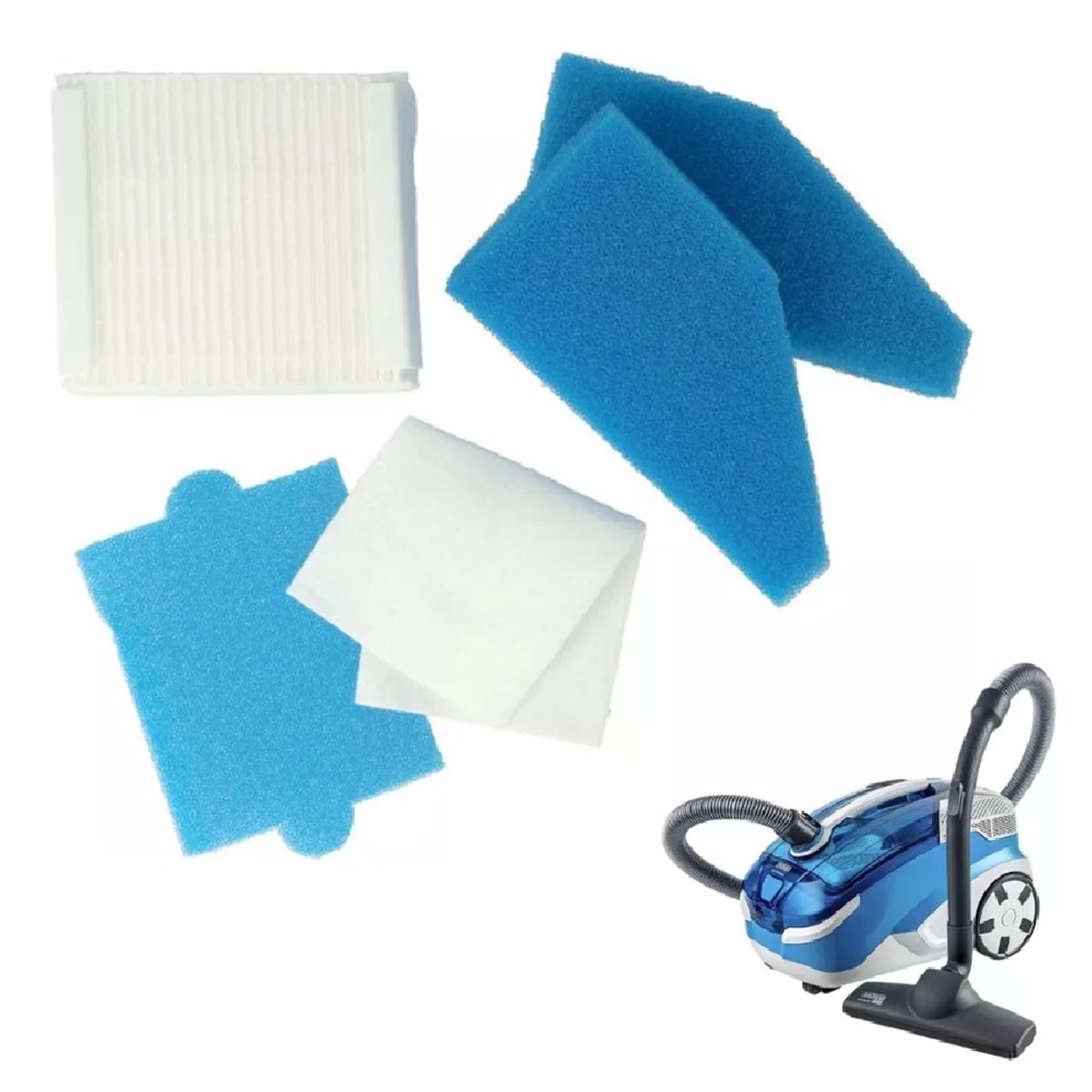 GENERICO - Filtro Para Aspiradora Anti Allergy Aqua Pet Family - Thomas