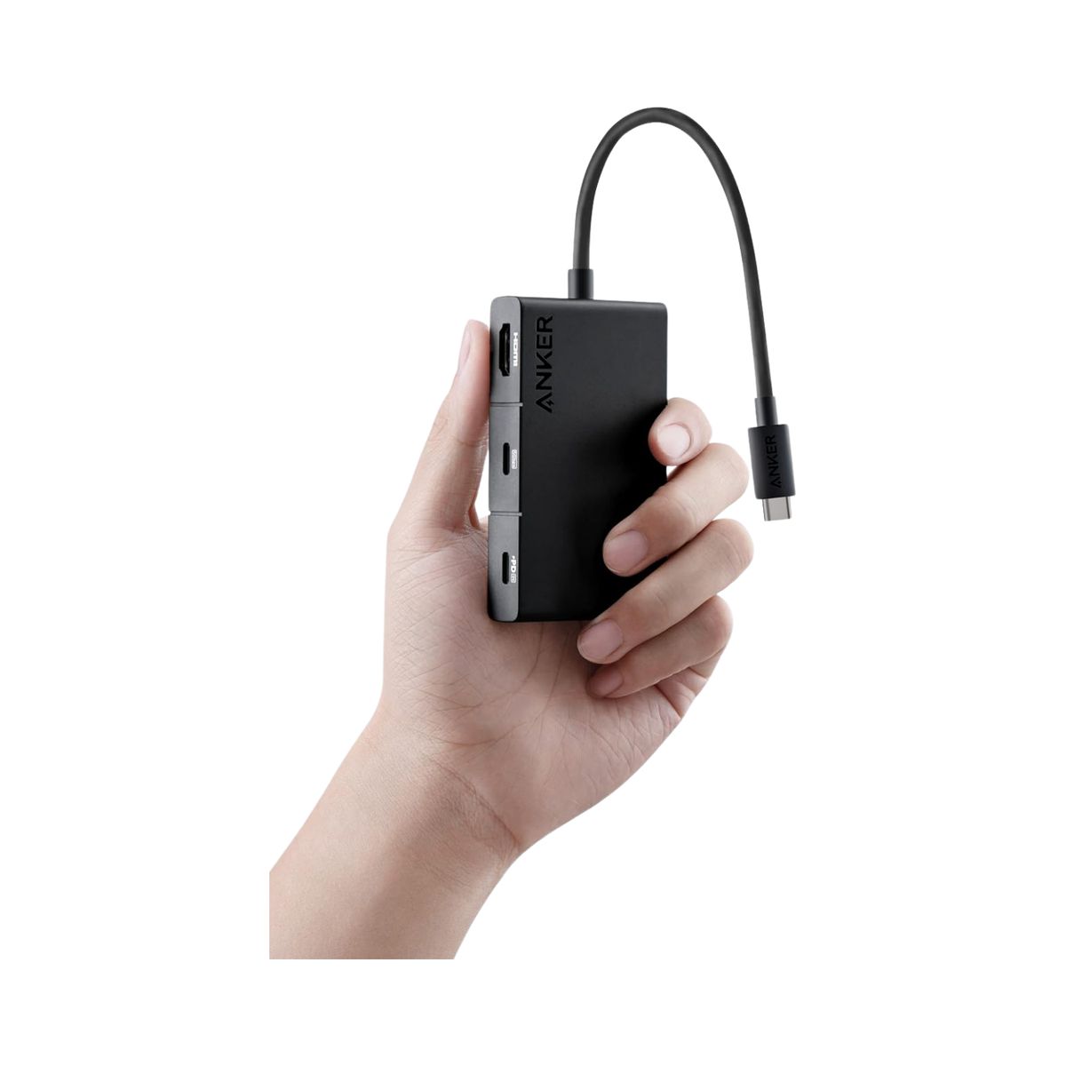 ANKER - Anker Hub USB-C 332 (5 en 1) 4K a 30Hz HDMI 5Gbps para Laptop / Tablet / MacBook / iPad - Open Box