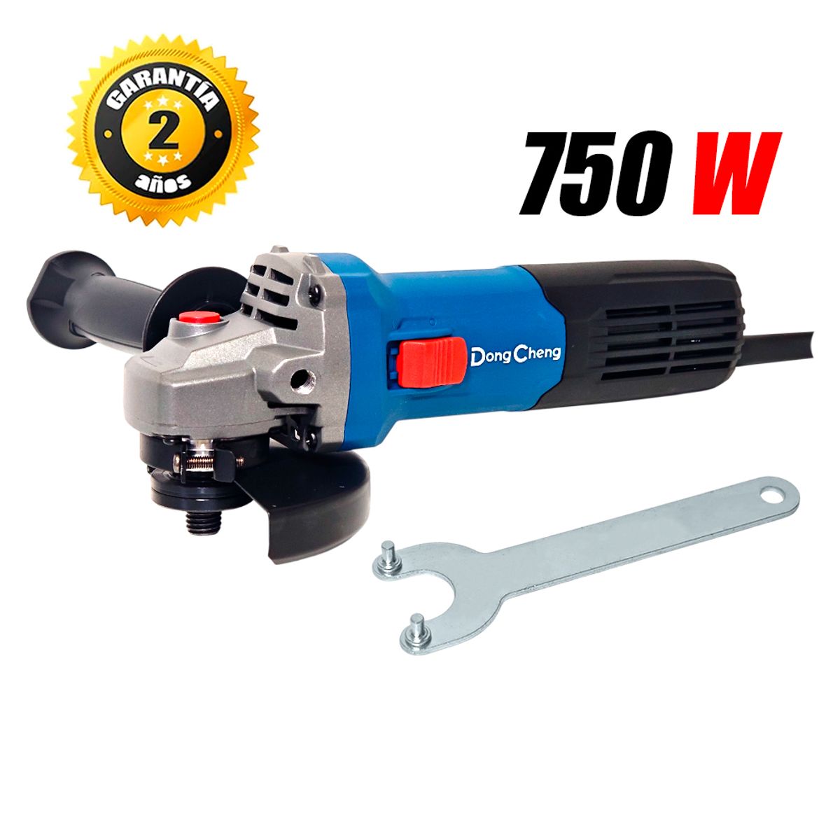 DONGCHENG - Amoladora Esmeril Angular Profesional 4.5″ Dongcheng DSM23-115 750W 11800rpm