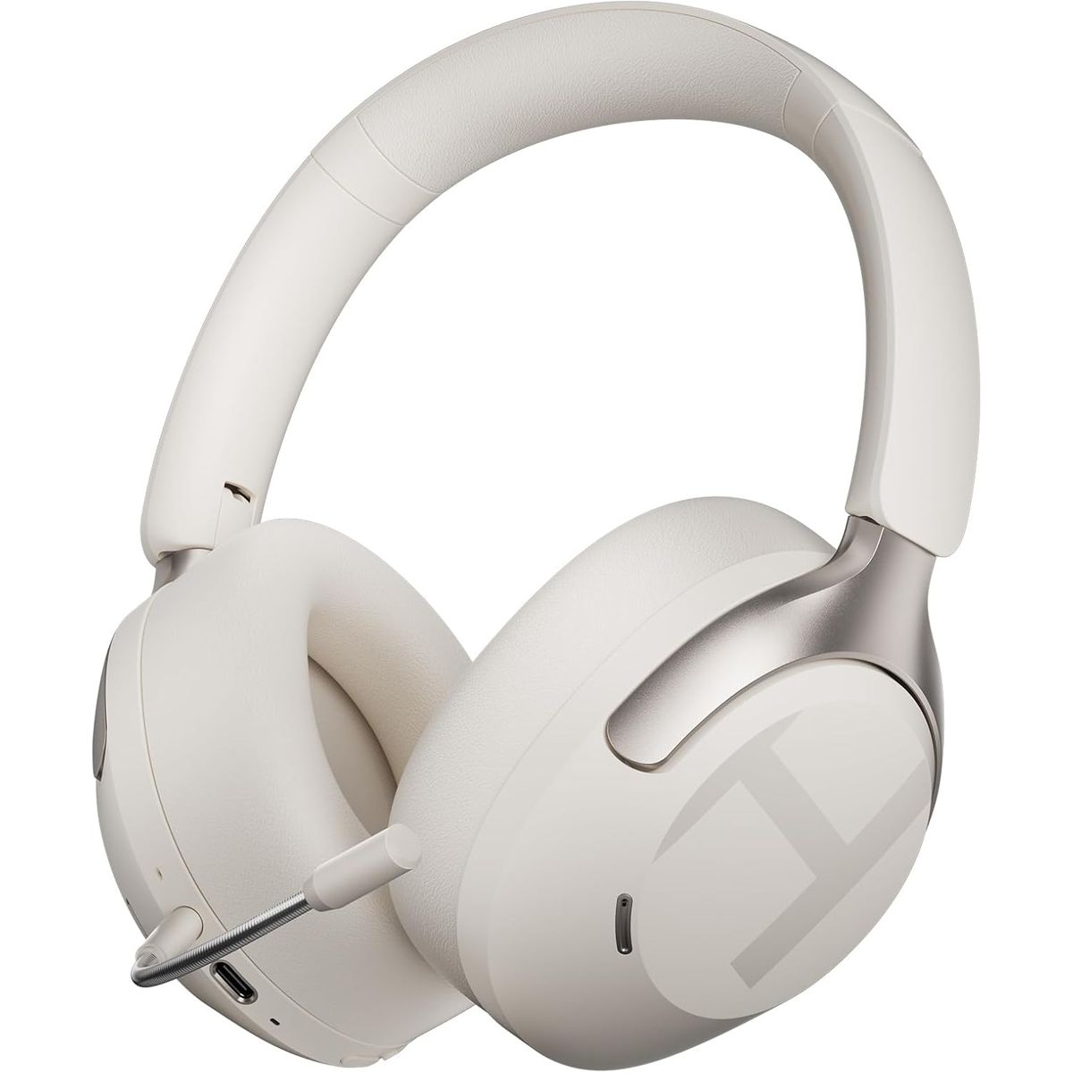HAYLOU - Auriculares  HAYLOU S40 Inalámbricos ANC Con Cancelación De Ruido De -50db High-res BLANCO