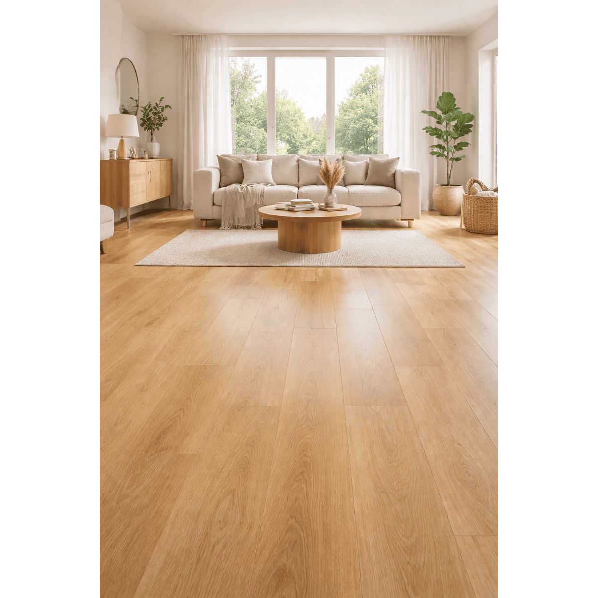 DECORPLAS - Piso Laminado Delta Color Roble Tesalonic 5378 - 100% piso europeo