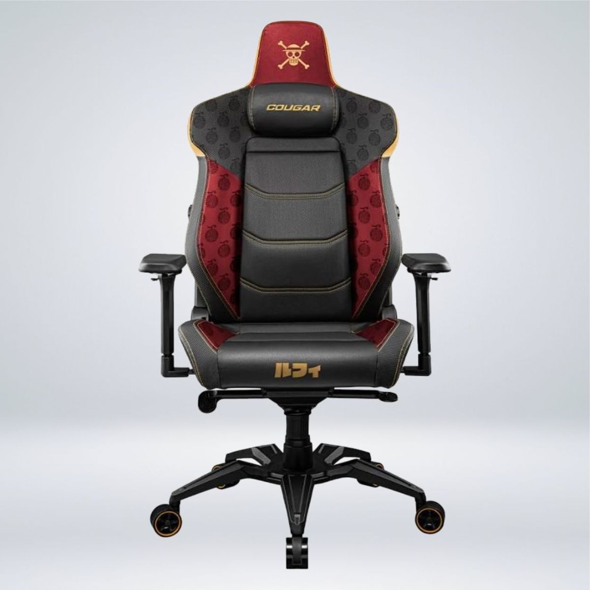 COUGAR - SILLA GAMER COUGAR ARMOR EVO EDITION LUFFY ONE PIECE ALMOHADA MAGNETICA RECLINA 180°