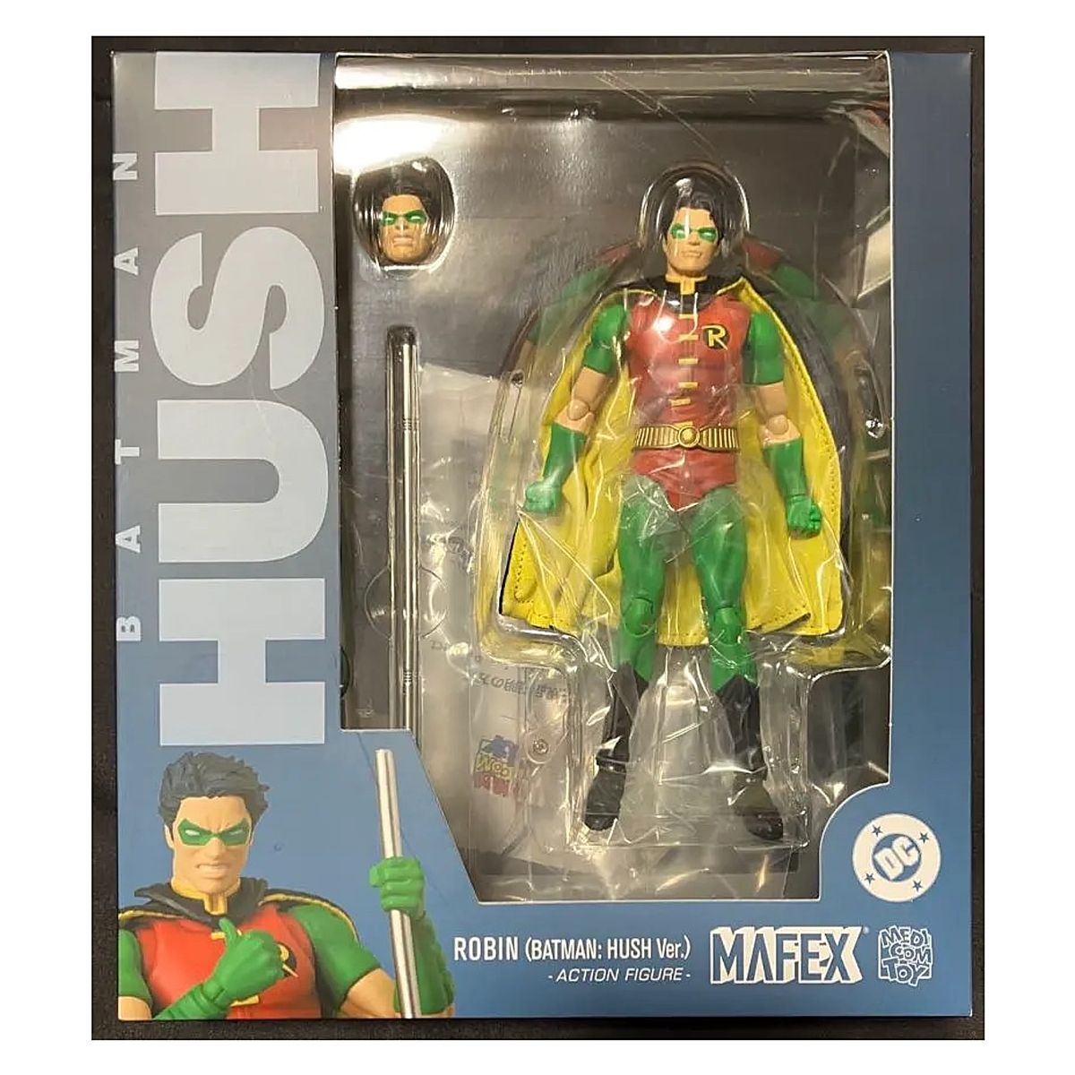 DC COMICS - Figura de Accion Batman Hush MAFEX 264 Robin