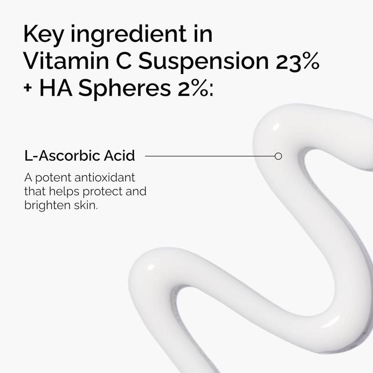 THE ORDINARY - THE ORDINARY SUSPENSIÓN VITAMINA C 23% + ESFERAS ÁCIDO HIALURÓNICO 2%  30 ML.