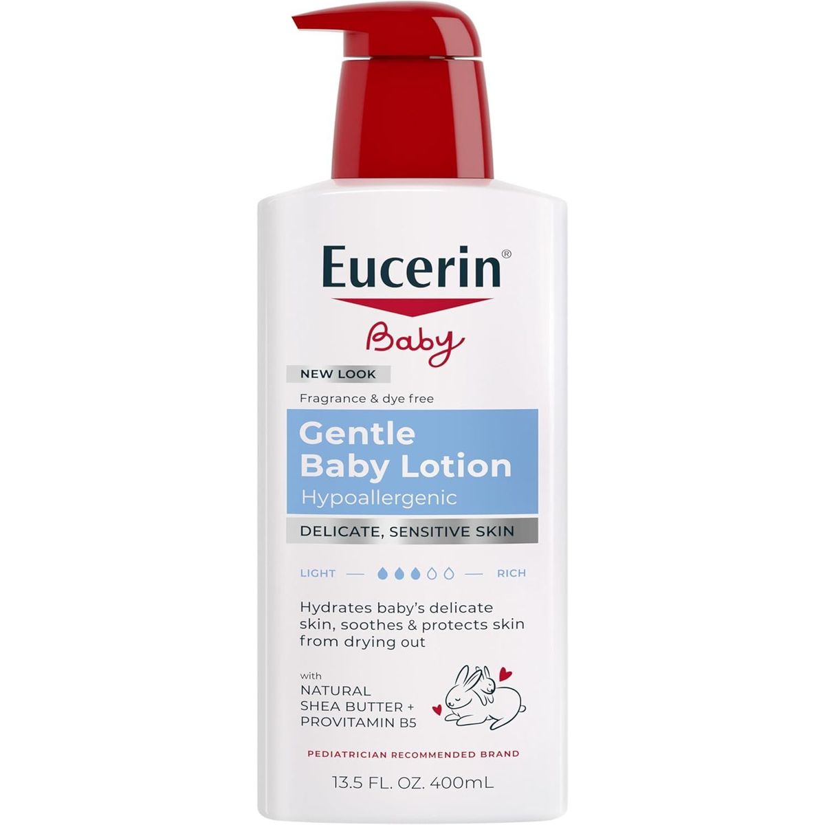 EUCERIN - EUCERIN BABY LOCIÓN HIDRATANTE PARA BEBÉS 13.5 OZ  400 ML