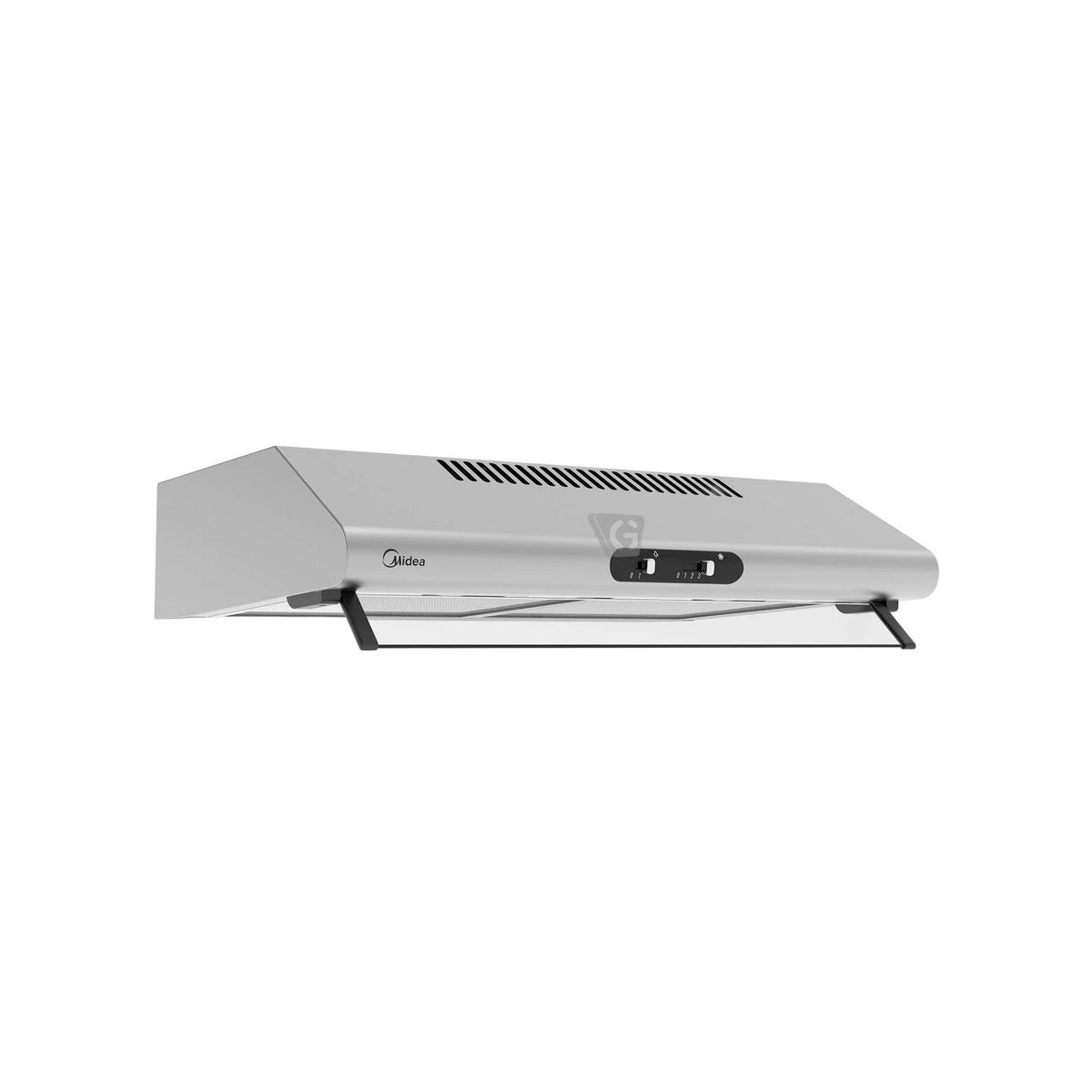 MIDEA - Campana extractora 24" 2 motores Acero Inoxidable MH60F49EM21SB-PE Midea