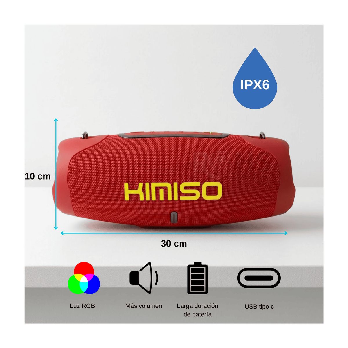 ROHS - Parlante Kimiso KMS-311 Inalámbrico