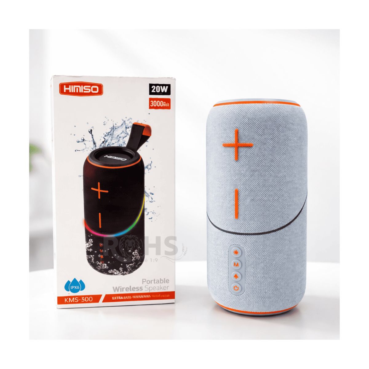 OEM - Parlante Portatil KMS - 300 Gris