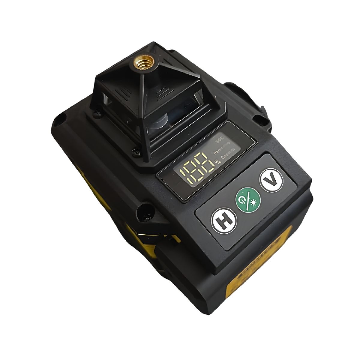 GENERICO - NIVEL LÁSER 360° 3 LÍNEAS VERDE AUTONIVELANTE CON ACCESORIOS – USO PROFESIONAL