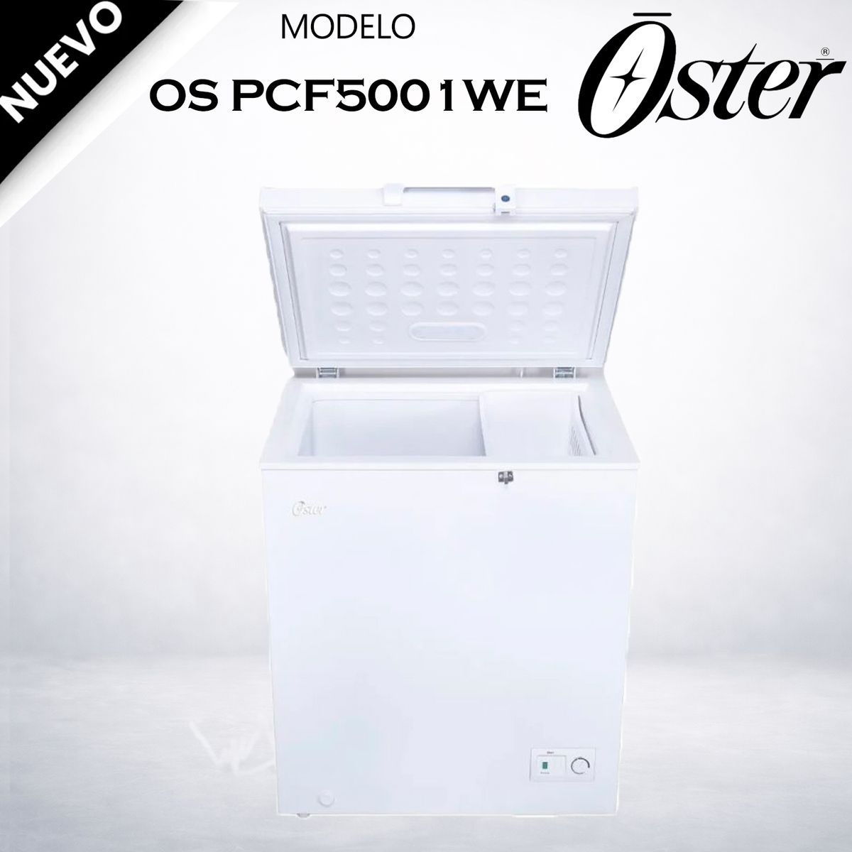 OSTER - Congeladora 145L  OS PCF5001WE -