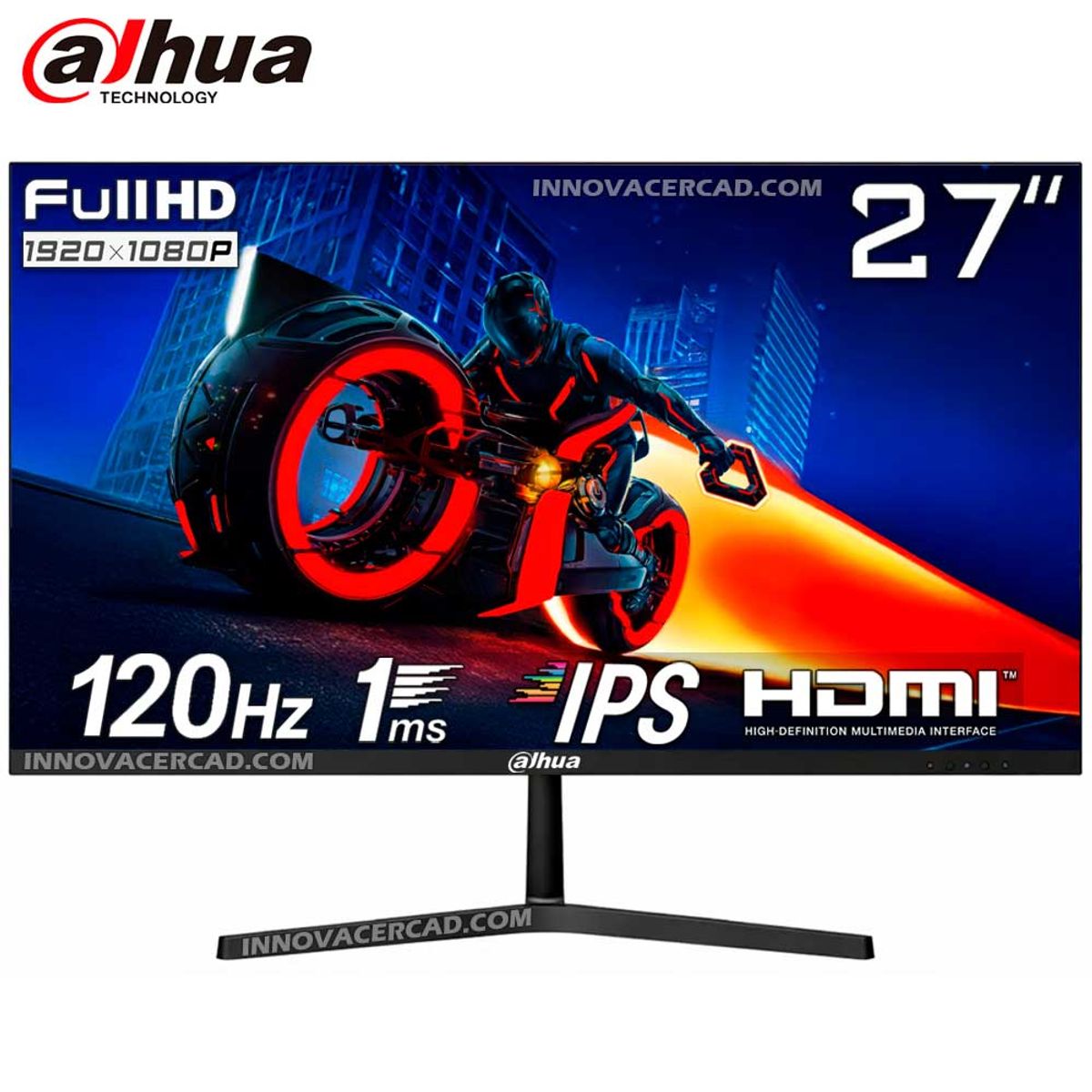DAHUA - Monitor 27" Dahua Lm27-A211Y Full HD 1920 X 1080 IPS 120Hz 1MS HDMI