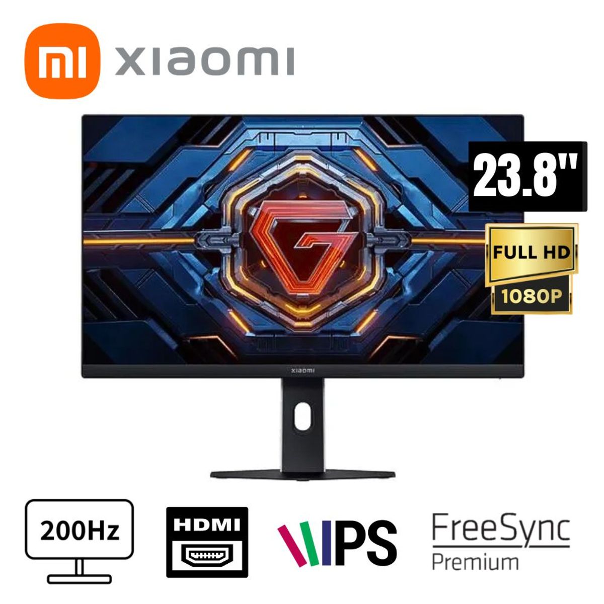 XIAOMI - Monitor Gaming Xiaomi G24i (OM4FE-EU)  23.8"  FHD 200Hz