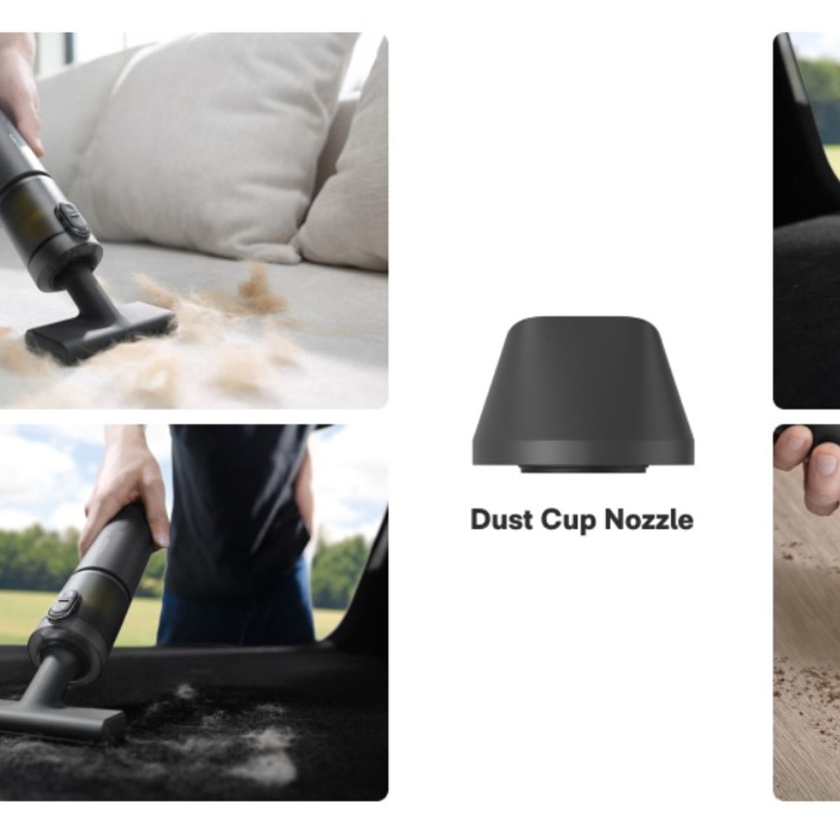 GENERICO - Aspiradora de Mano Inalámbrica HOTO, Compacta, Multifuncional y Potente