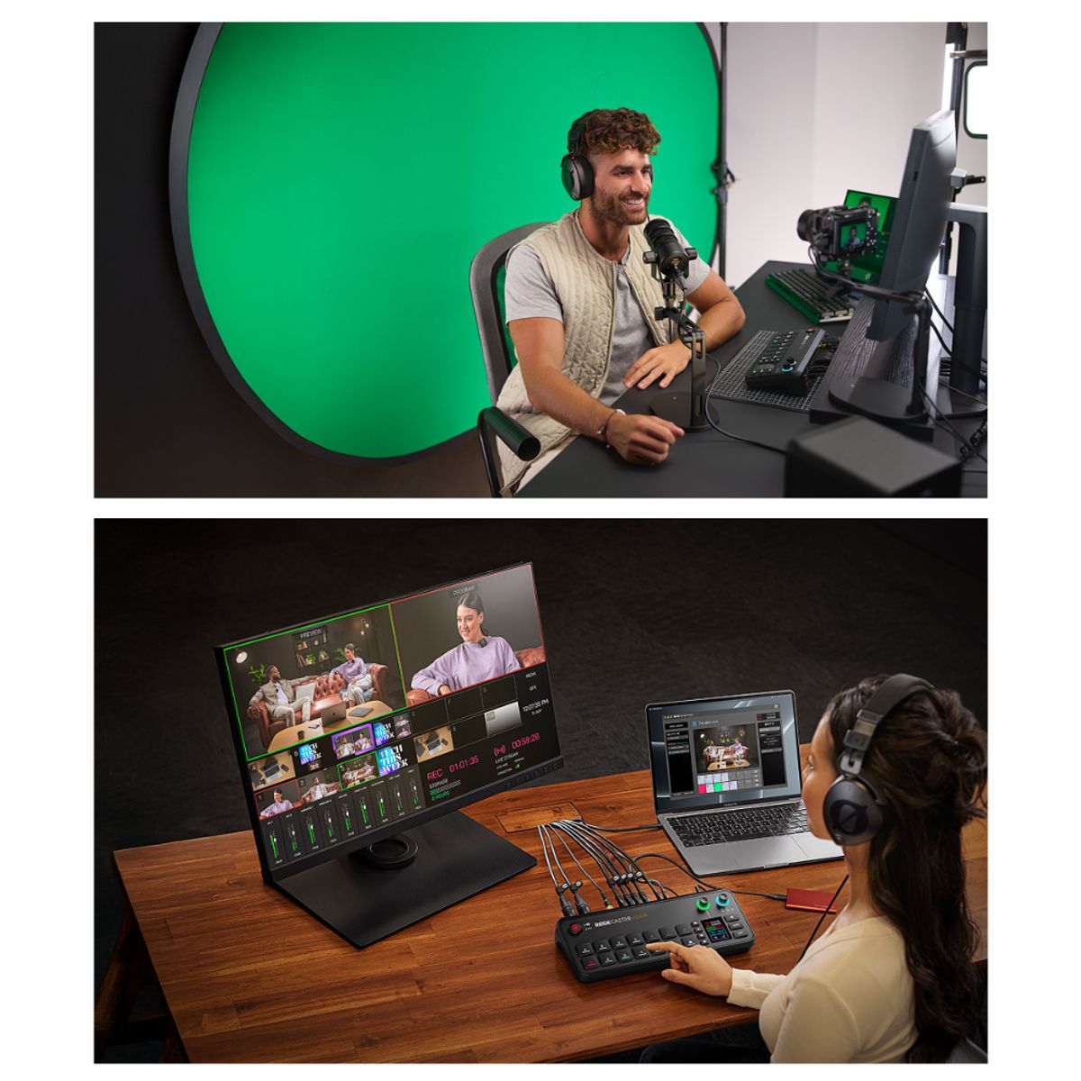 RODE - RØDECaster Video Mixer Multicámara Streaming Pro