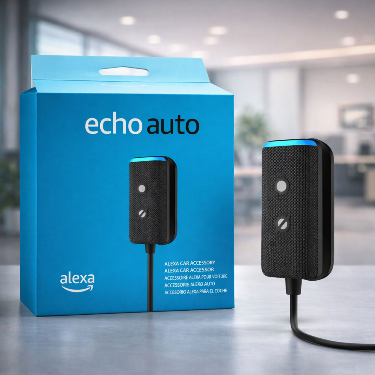 AMAZON - Amazon Alexa Echo Auto 2ª generación