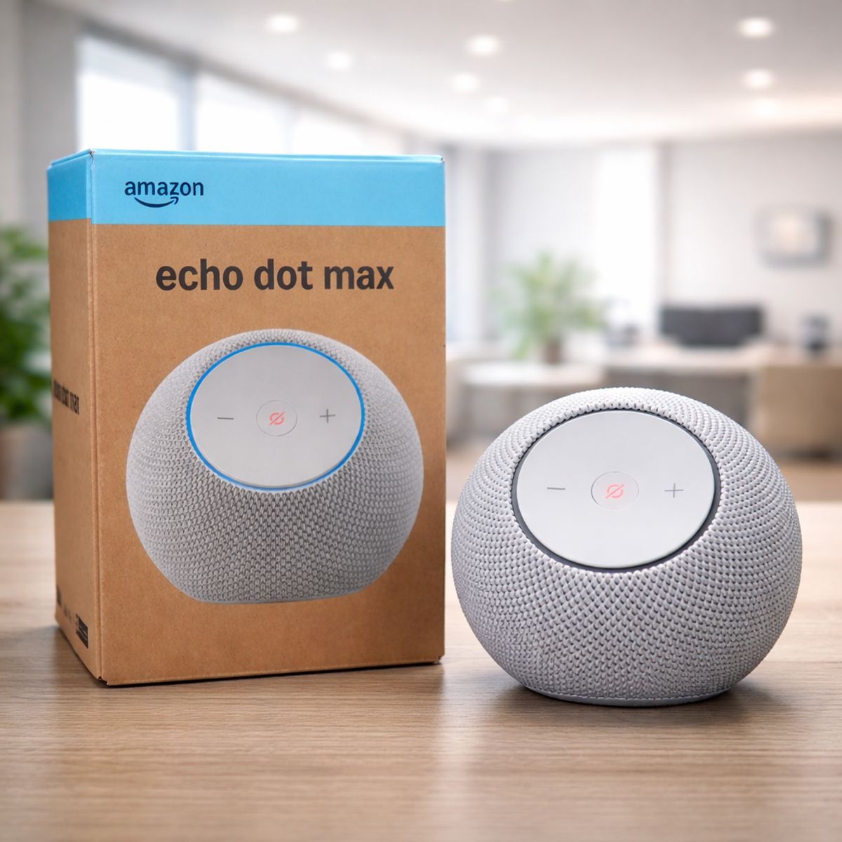 AMAZON - Amazon Echo Dot Max 2025 smart speaker with Alexa - Blanco