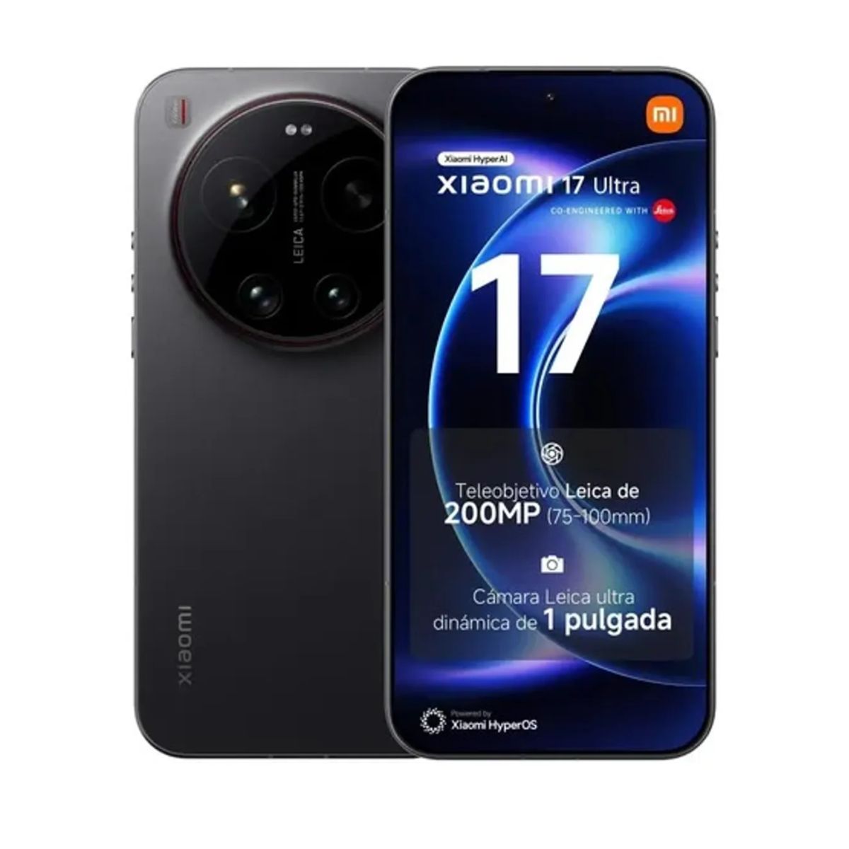 XIAOMI - XIAOMI 17 ULTRA 5G 16 GB + 512 GB NUEVO REGISTRADO COLOR NEGRO