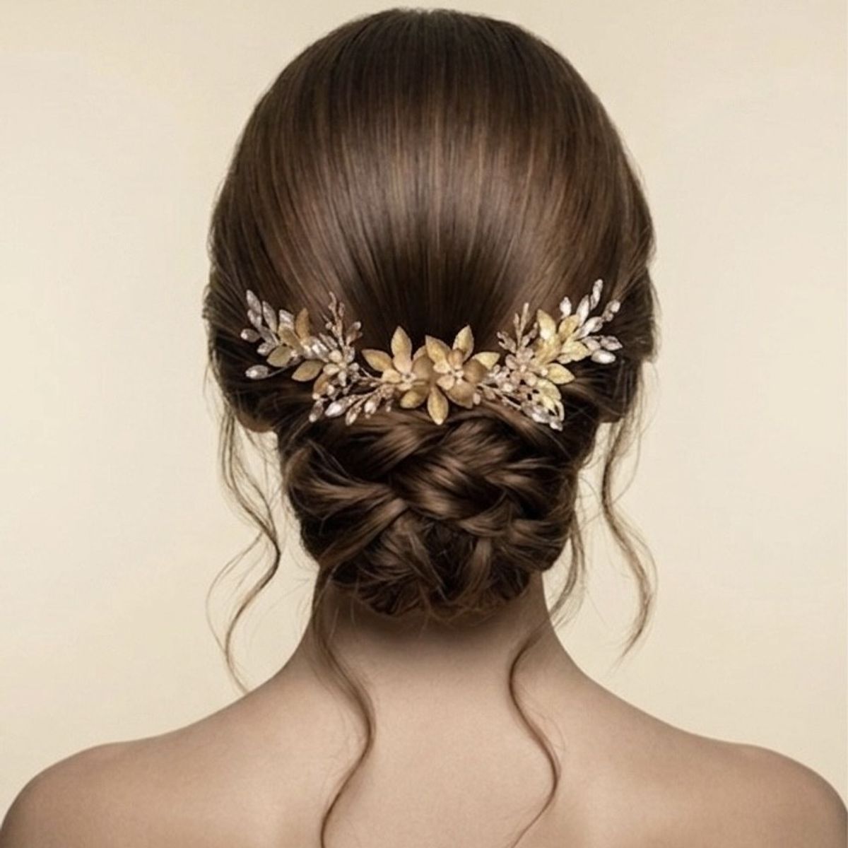 ANADE HANDMADE - TOCADO TIARA ACCESORIO PARA NOVIA