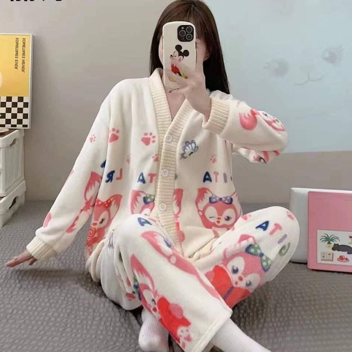 FASHION - PIJAMAS 2 PIEZAS CON BOTONES
